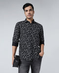 Black Printed Shirt - Marcen