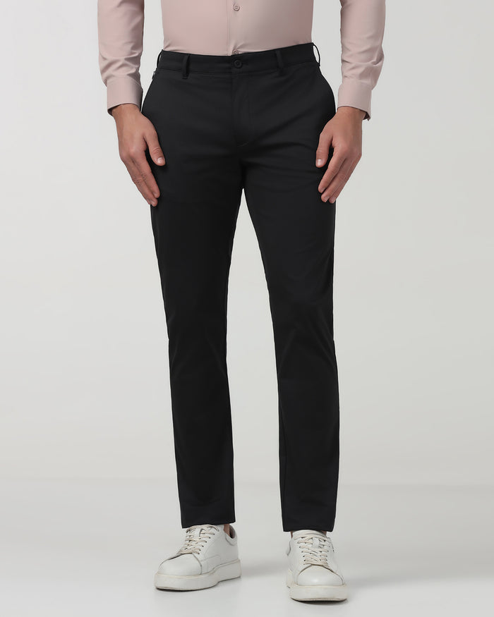 Black TechPro Solid Khakis - Yukon