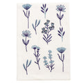 Blue All Over Flower Towel