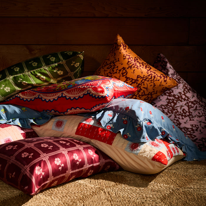 Bonny Silk Pillowcase - Burnt Cherry Standard