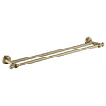 Bordeaux/Montpellier Brushed Bronze Double Towel Rail - Acqua Bathrooms