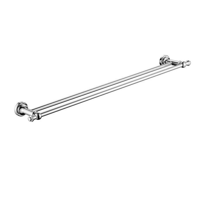 Bordeaux/Montpellier 750mm Traditional Double Towel Rail - Acqua Bathrooms