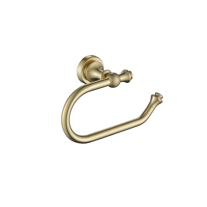 Bordeaux/Montpellier Brushed Bronze Toilet Roll Holder - Acqua Bathrooms