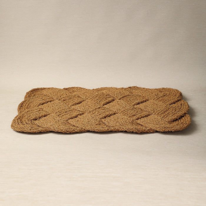 Braided Coconut Fiber Doormat