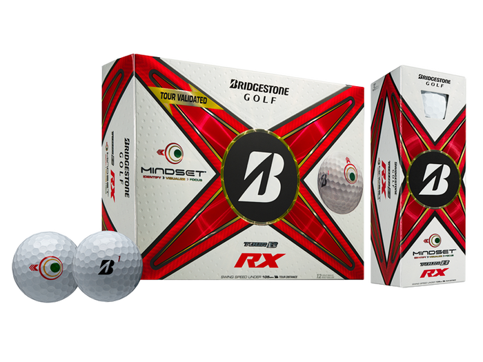 BRIDGESTONE UNISEX TOUR B RX MINDSET GOLF BALL 25