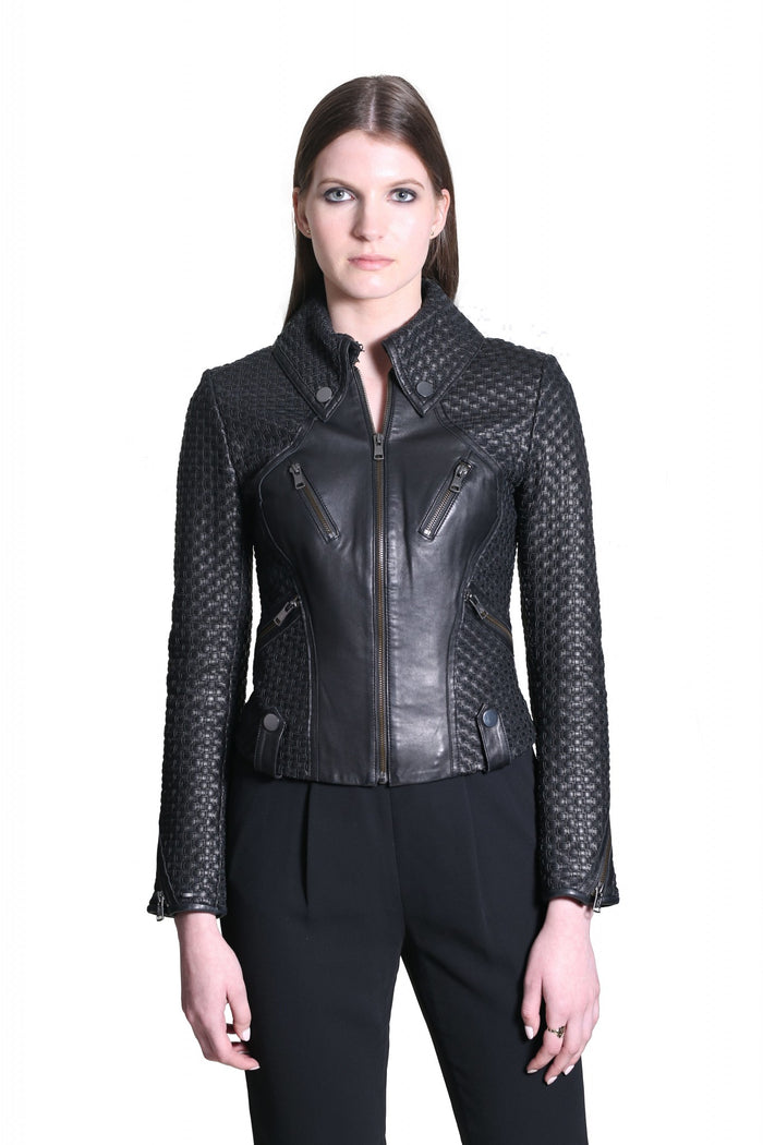 Brooklyn Basket Weave Jacket