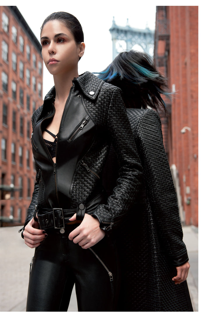 Brooklyn Basket Weave Jacket