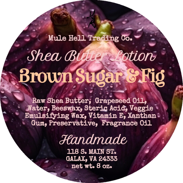 Brown Sugar Fig Shea Butter Lotion
