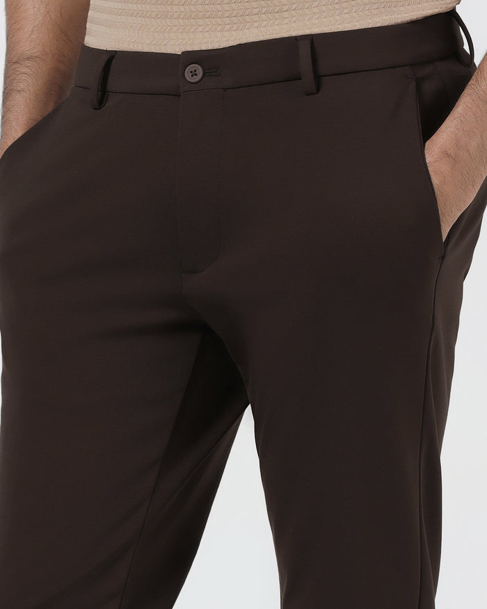 Brown TechPro Solid Khakis - Ziea