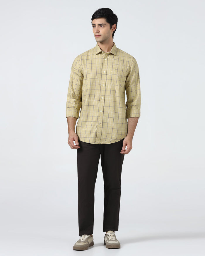 Brown Textured Khaki - Petral