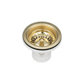 Brushed Bronze Brass 90mm Sink Waste Kit - Acqua Bathrooms