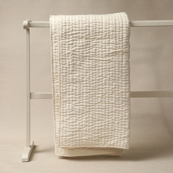 Butter Kantha Stitched Quilts and Sham