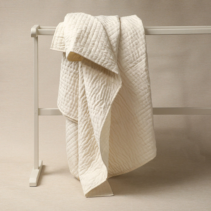 Butter Kantha Stitched Quilts and Sham