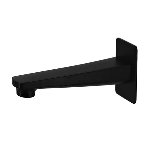 Cascade Matte Black Bath Spout - Acqua Bathrooms