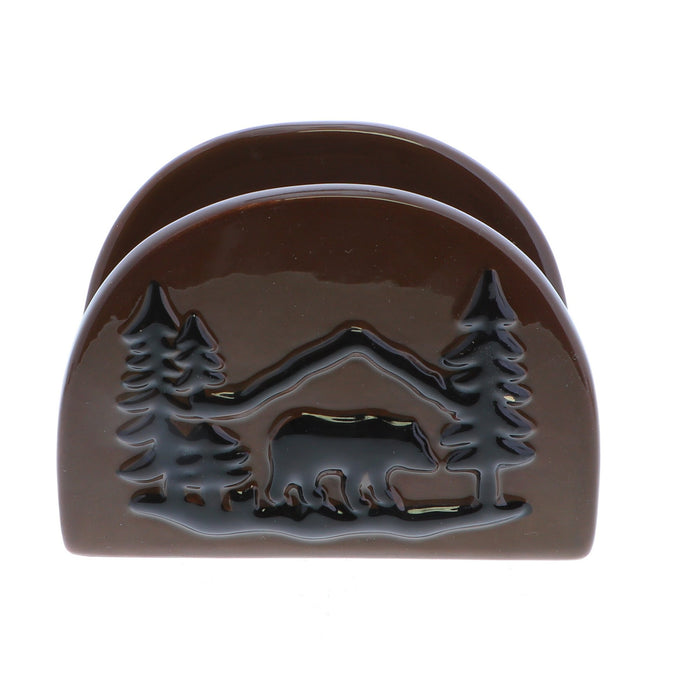 hand painted napkin holder