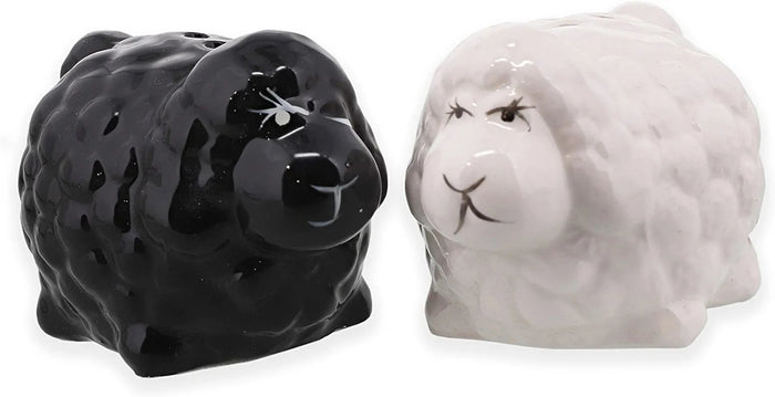 Ceramic Sheep Salt & Pepper Shakers