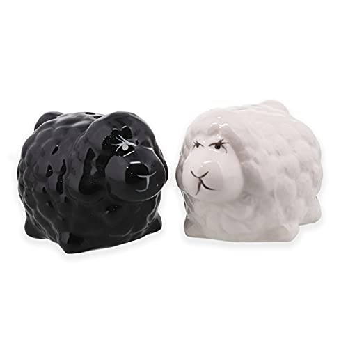 Ceramic Sheep Salt & Pepper Shakers
