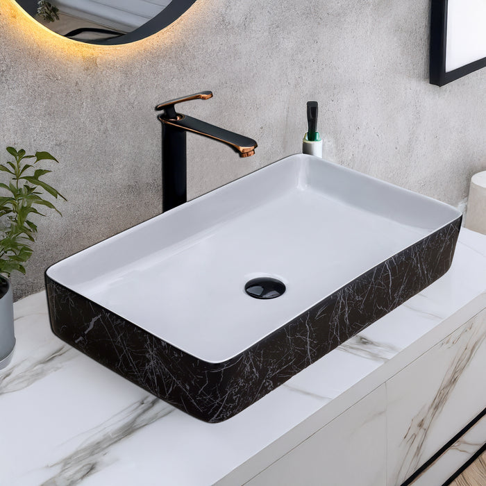 Ceramic Table Top Designer Basin - Life Time Coating Warranty - MOSCON 139