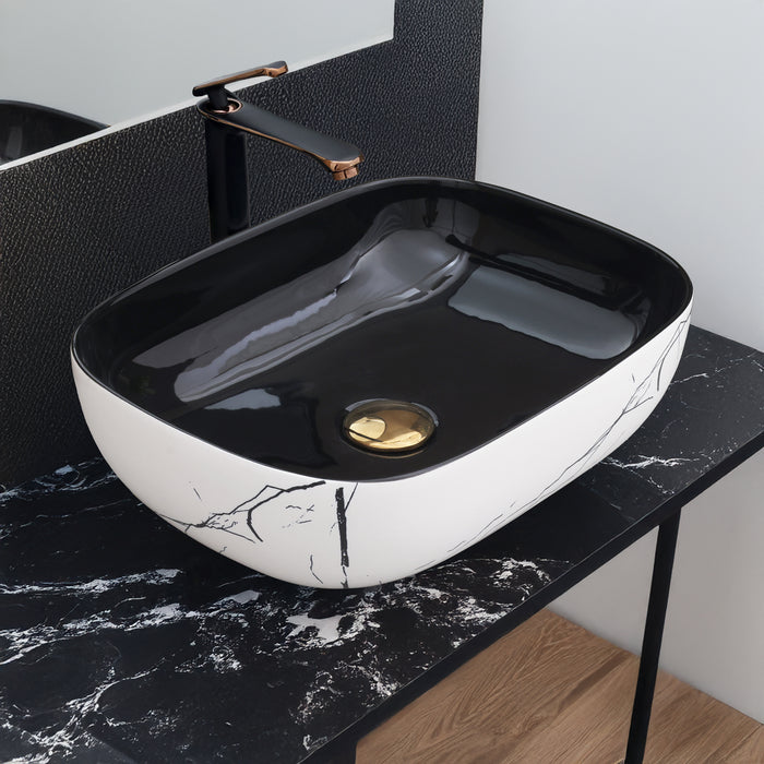 Ceramic Table Top Designer Basin - Life Time Coating Warranty - STELLAR 230