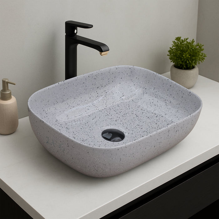 Ceramic Table Top Designer Basin - Life Time Coating Warranty - STELLAR 257