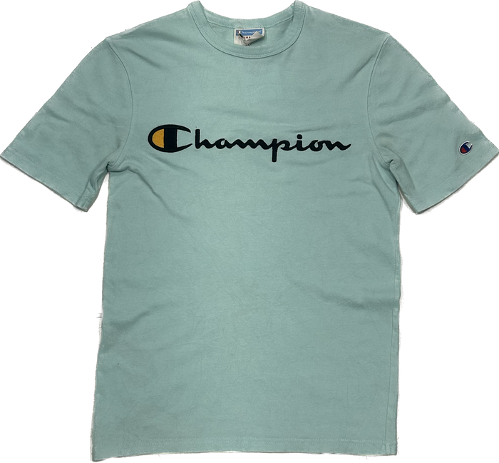 Champion Teal Heavy Cotton T-shirt