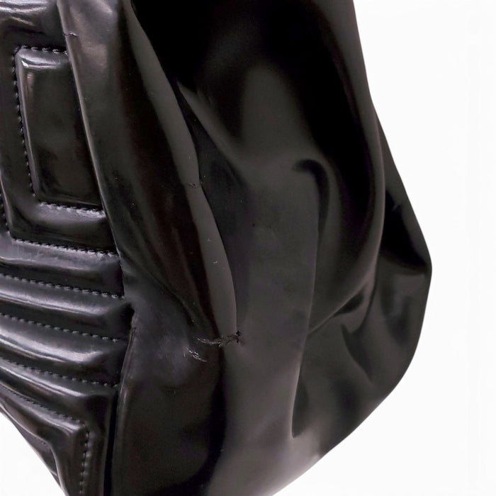 CHANEL BLACK PATENT PARIS-SHANGHAI COCO MING TOTE