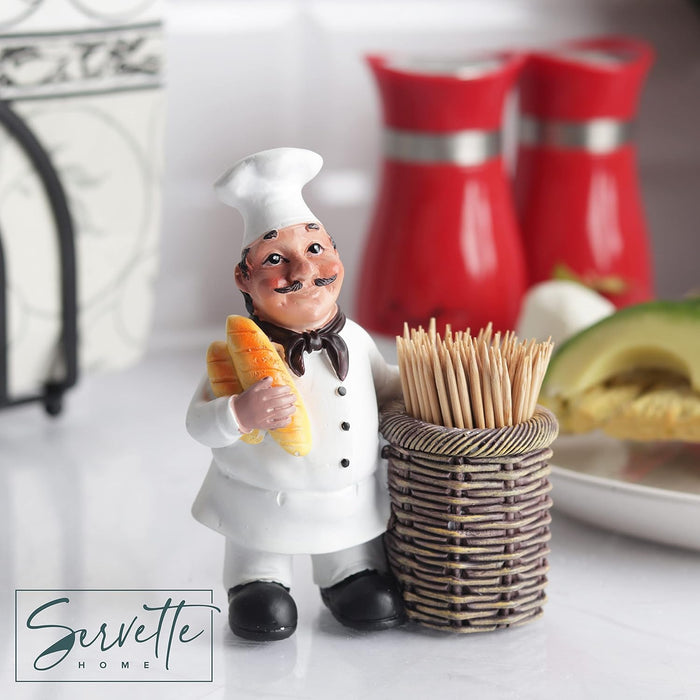 Chef Toothpick Holder