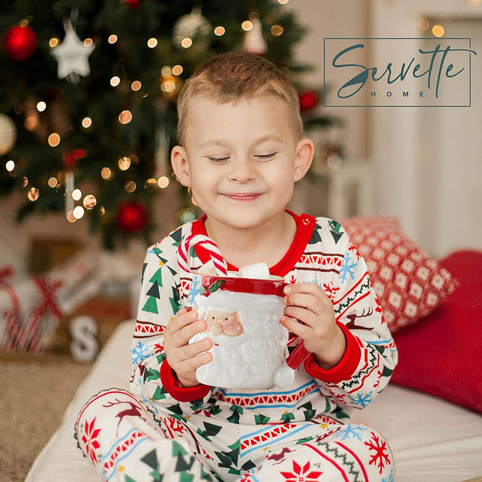 Christmas Winter Friends Santa Mug