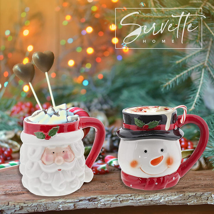 Christmas Winter Friends Santa Mug