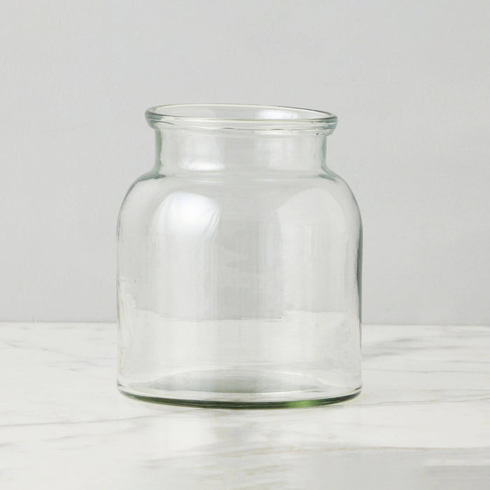 Clear Glass Mason Jar Flower Vase, 3L