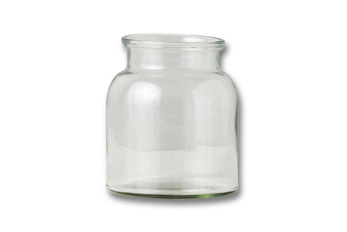 Clear Glass Mason Jar Flower Vase, 3L