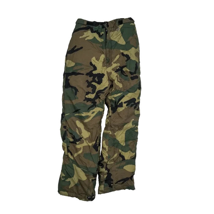 Climate Control Kids Woodland Cold Weather Trousers - Large - Army & Outdoors - Winter Trousers