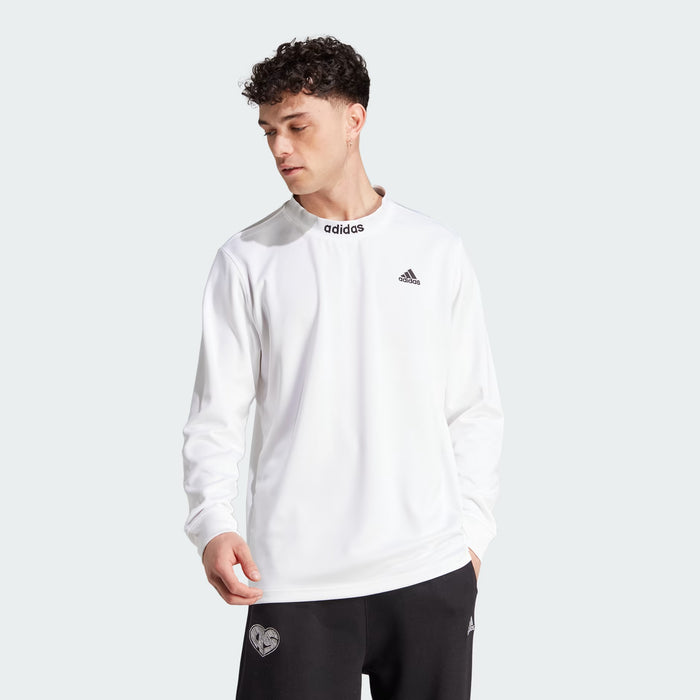 COLLEGIATE MESH BACK LONG SLEEVE T-SHIRT HY1283