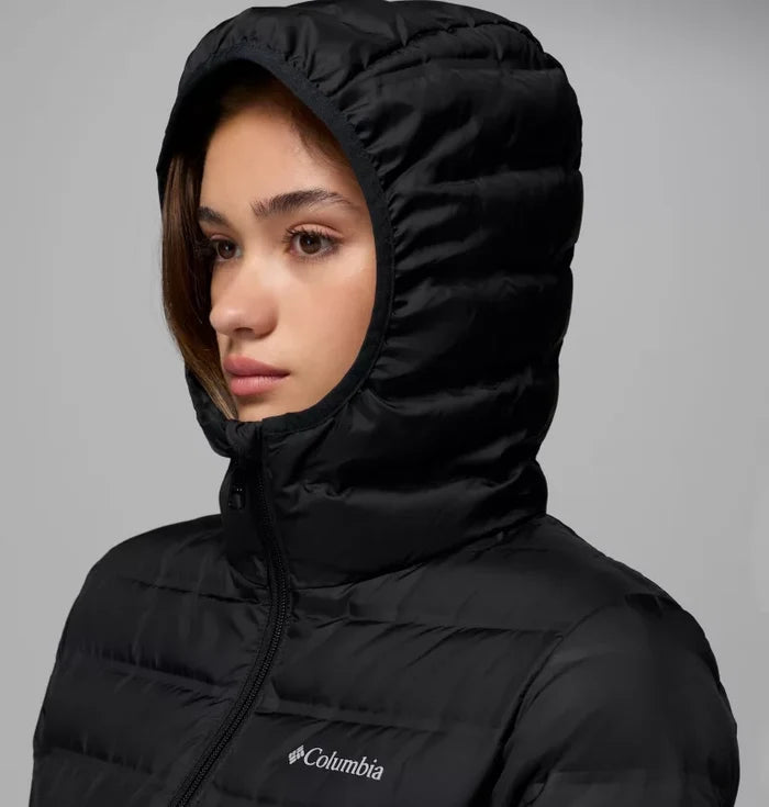 Columbia Womens Lake 22 II Down Long Hooded Jacket