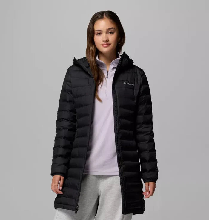 Columbia Womens Lake 22 II Down Long Hooded Jacket