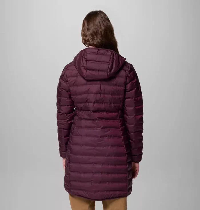 Columbia Womens Lake 22 II Down Long Hooded Jacket
