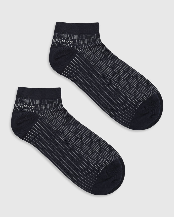 Cotton Multi Color Knitted Socks - Wooler