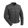 Commuter Motorcycle Jacket: The Commuter takes a simple leather jacket and adds some style