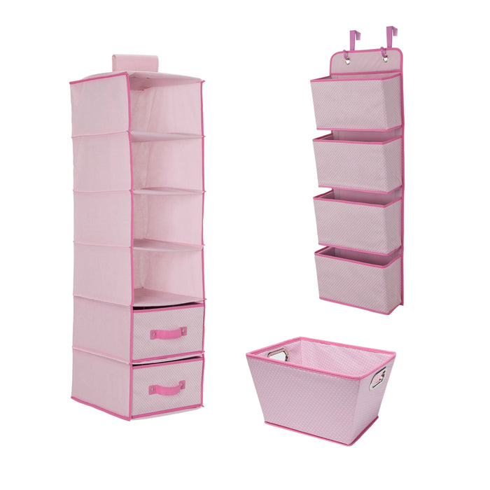 Complete Nursery Organization ValuePack (3-Piece Set) Barely Pink (689)