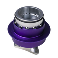 Conspit CDR Quick Release Adapter – 50 mm PCD (Purple / Silver) - Sim Race Webshop B.V.