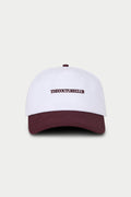 COPYRIGHT EMBROIDERED CAP - BURGUNDY