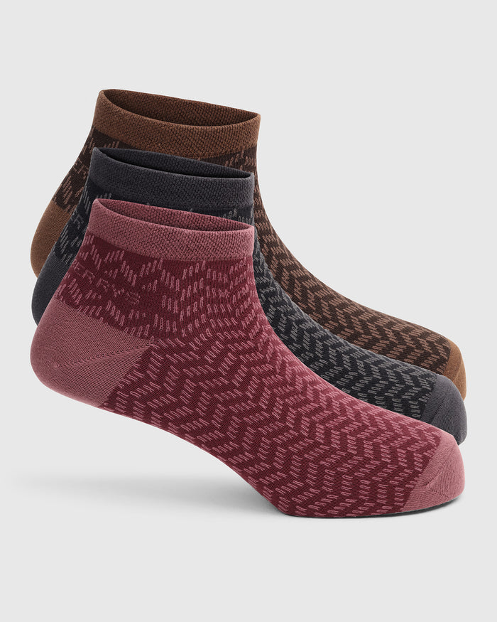 Cotton Multi Color Knitted Socks - Whitestone