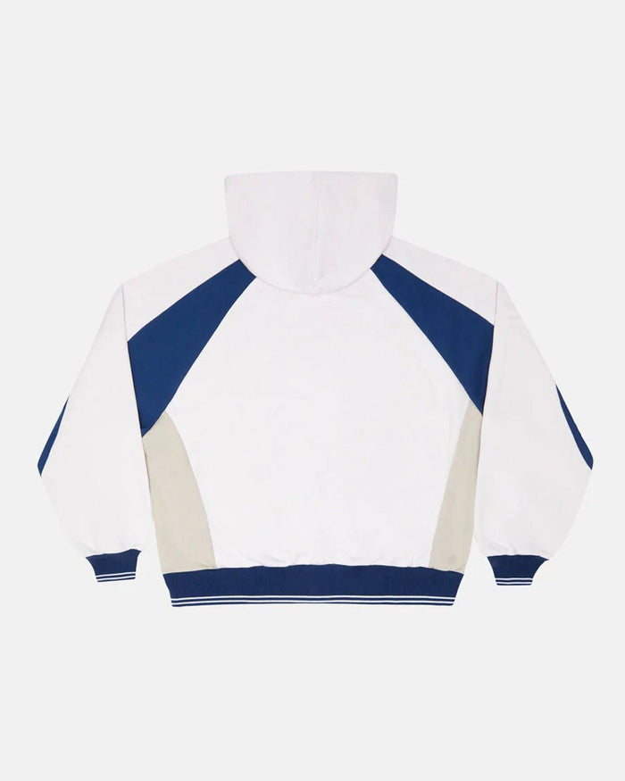 COWBOY VARSITY HOODIE WHITE/BLUE - COLD CULTURE