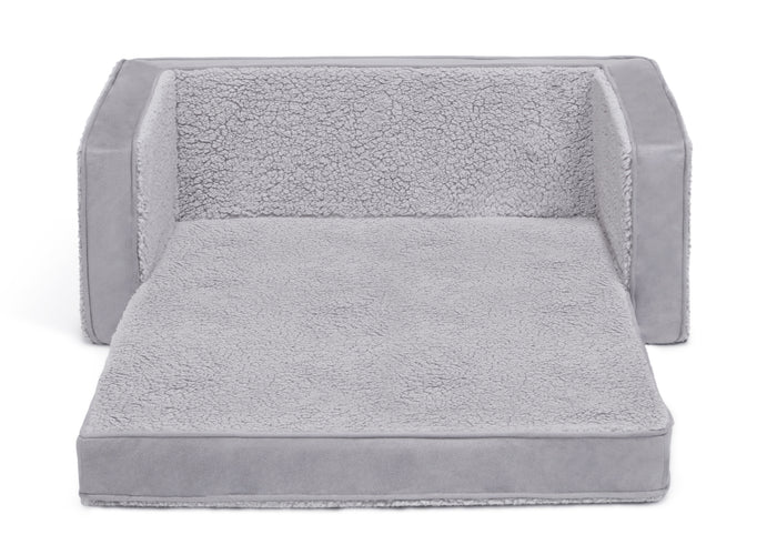 Grey Sherpa with Grey Suede (5048)