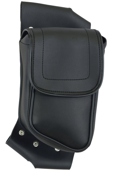 Crash Bar Bag Left 5827L: Synthetic leather