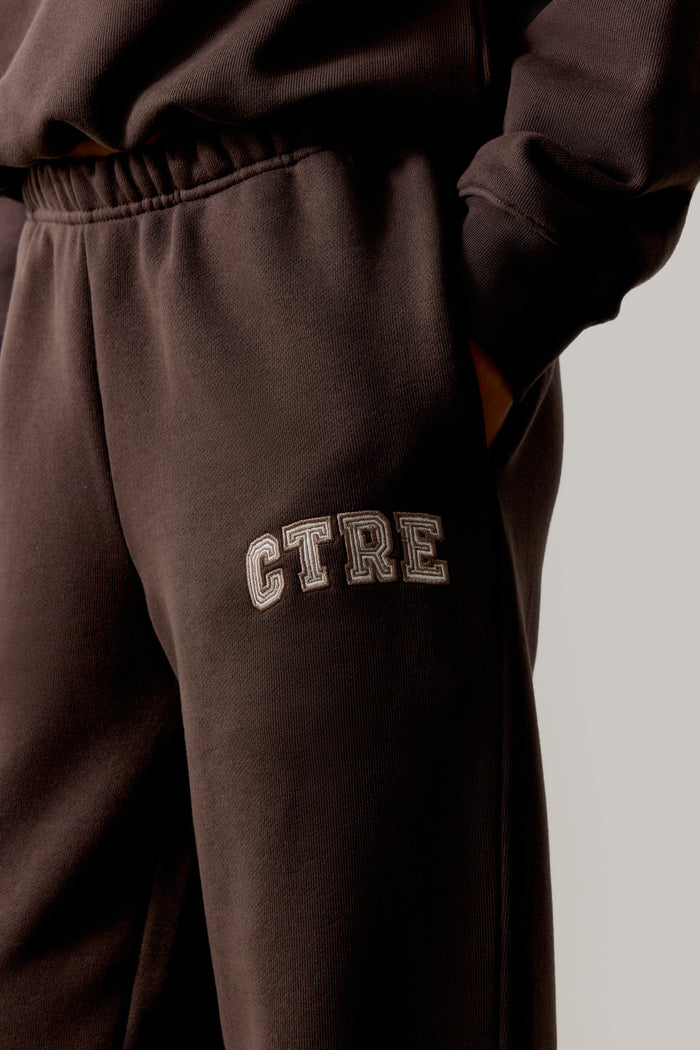 CTRE STRAIGHT LEG JOGGERS - BROWN