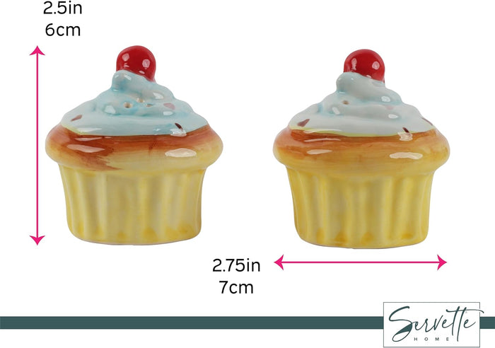 Cupcake Salt & Pepper Set