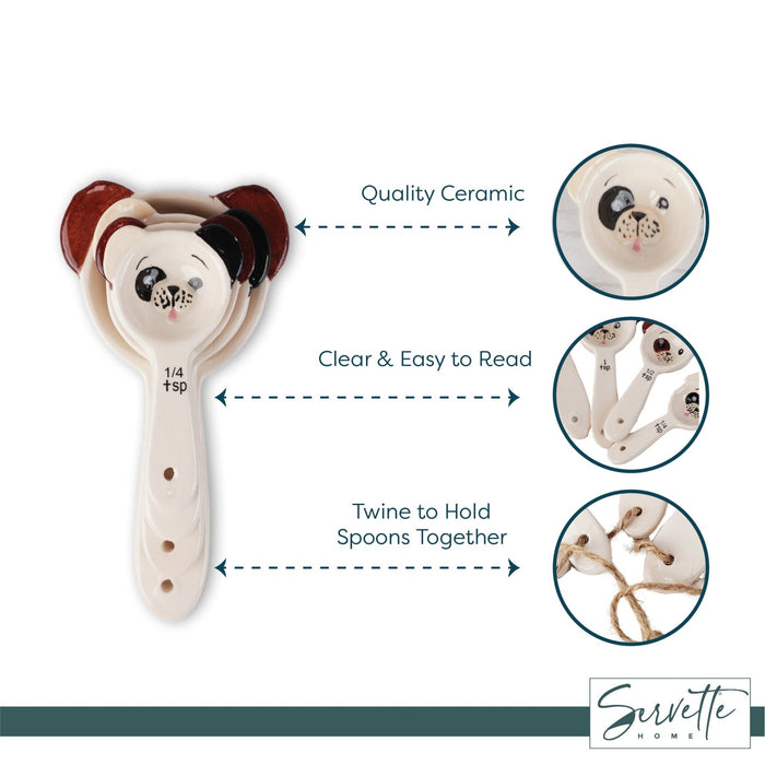 Cute Measuring Spoons - Puppy Spoons