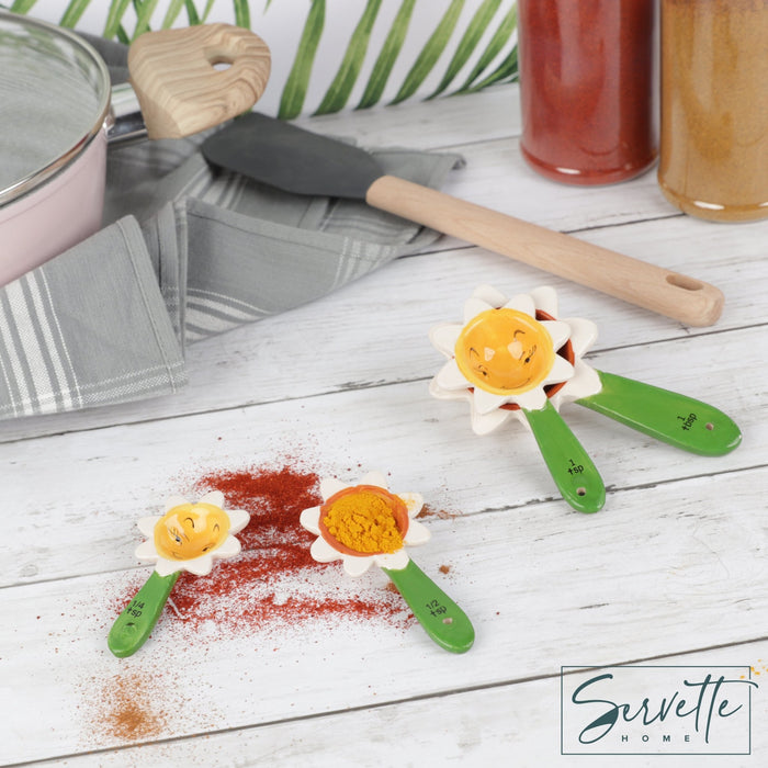 Cute Measuring Spoons - Sunflower Spoons