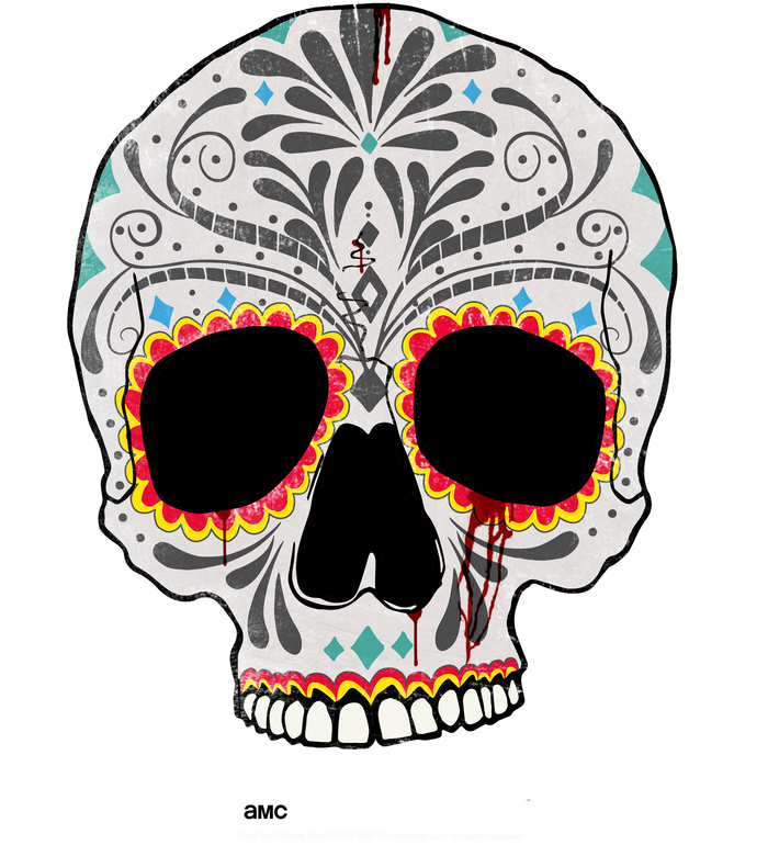 Day of the Dead Skull Hoodie